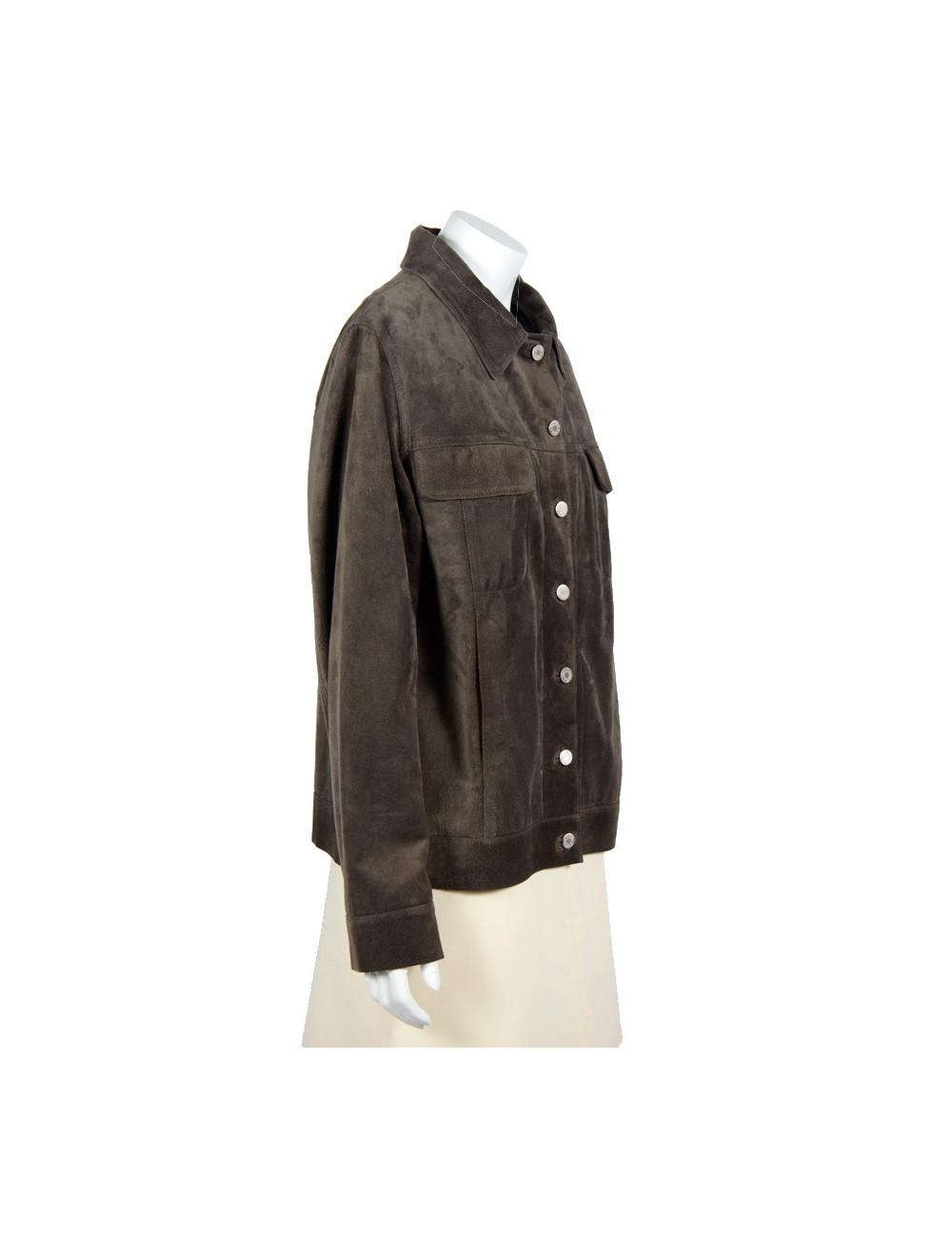 Veste en daim HERMES