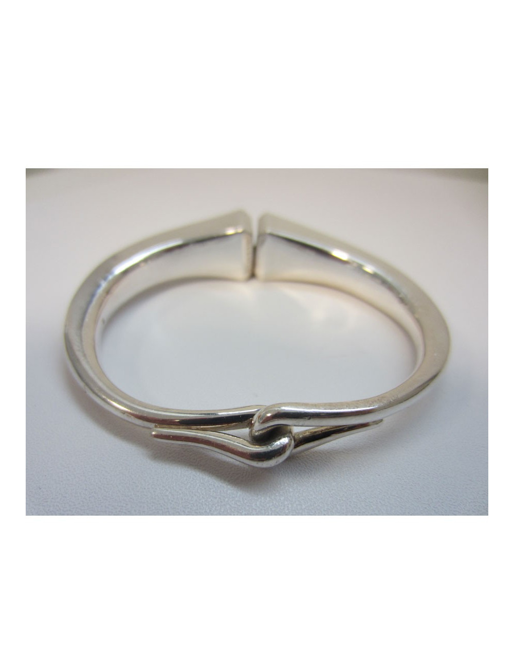 Bracelet argent massif HERMÃˆS