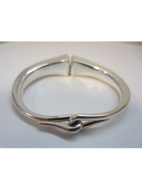 Bracelet argent massif HERMÃˆS