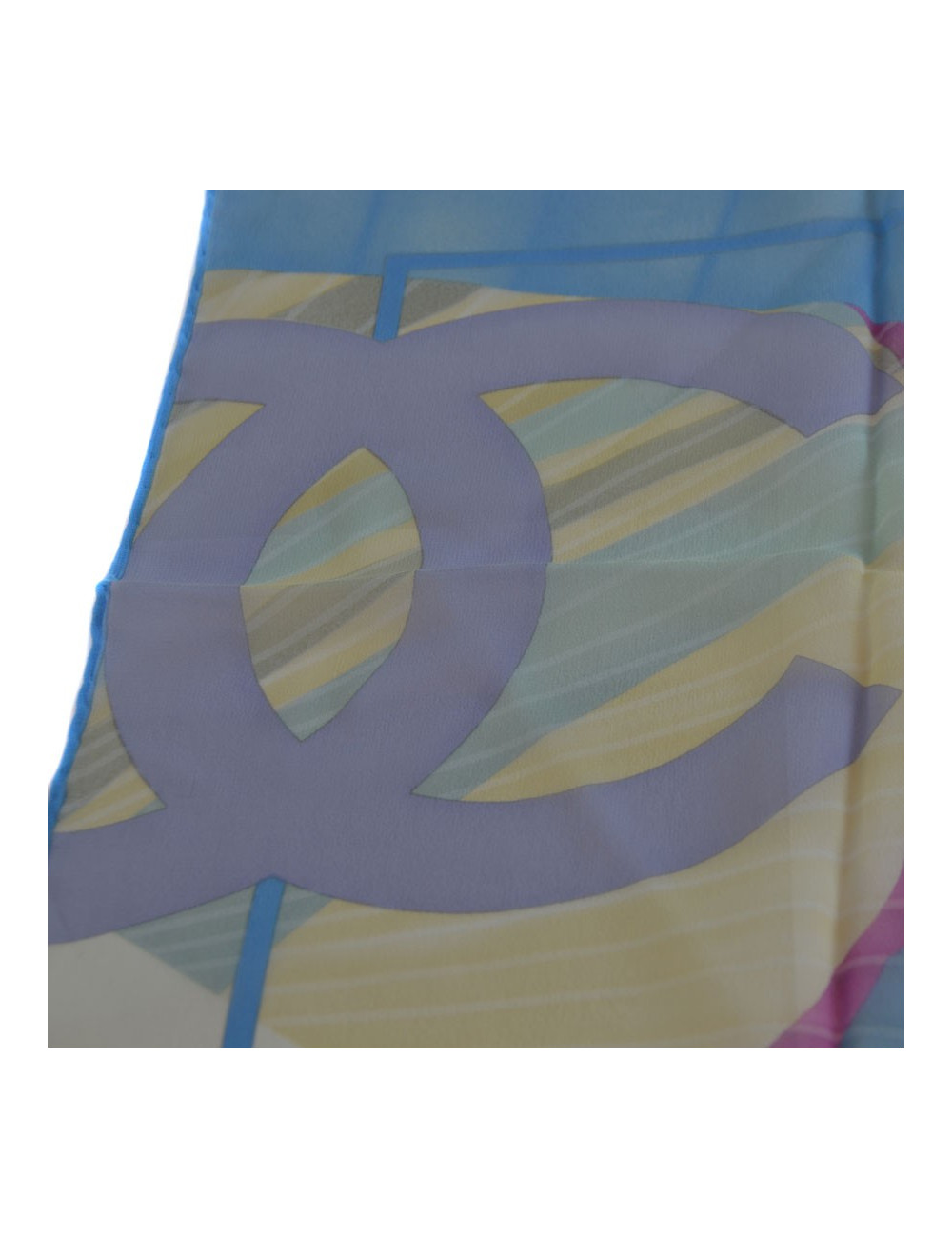 Silk, pastel CHANEL scarf