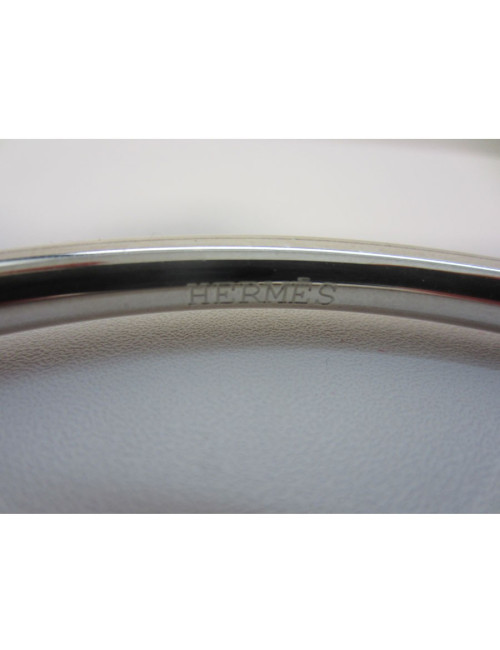 Collier ras de cou argent massif HERMÃˆS