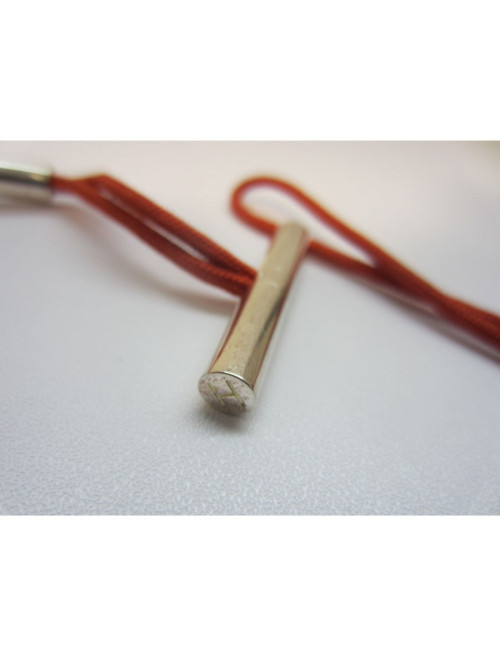 Collier ras de cou argent massif HERMÃˆS