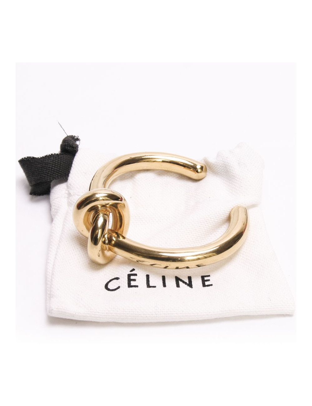 Sailor knot CELINE gold metal bracelet