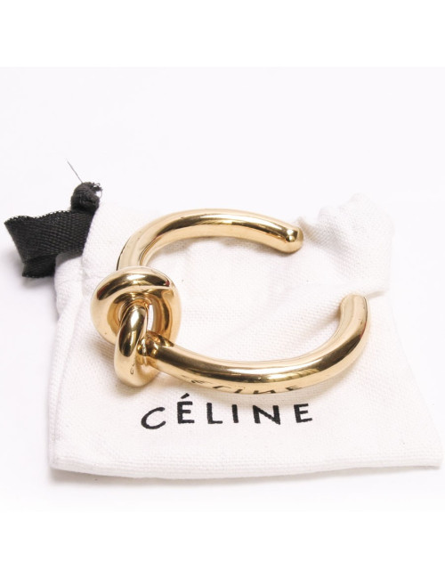 Bracelet noeud marin CELINE métal doré