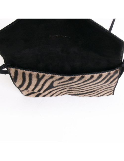 Sac pochette DOMINIQUE AURIANTIS bijou éléphant doré