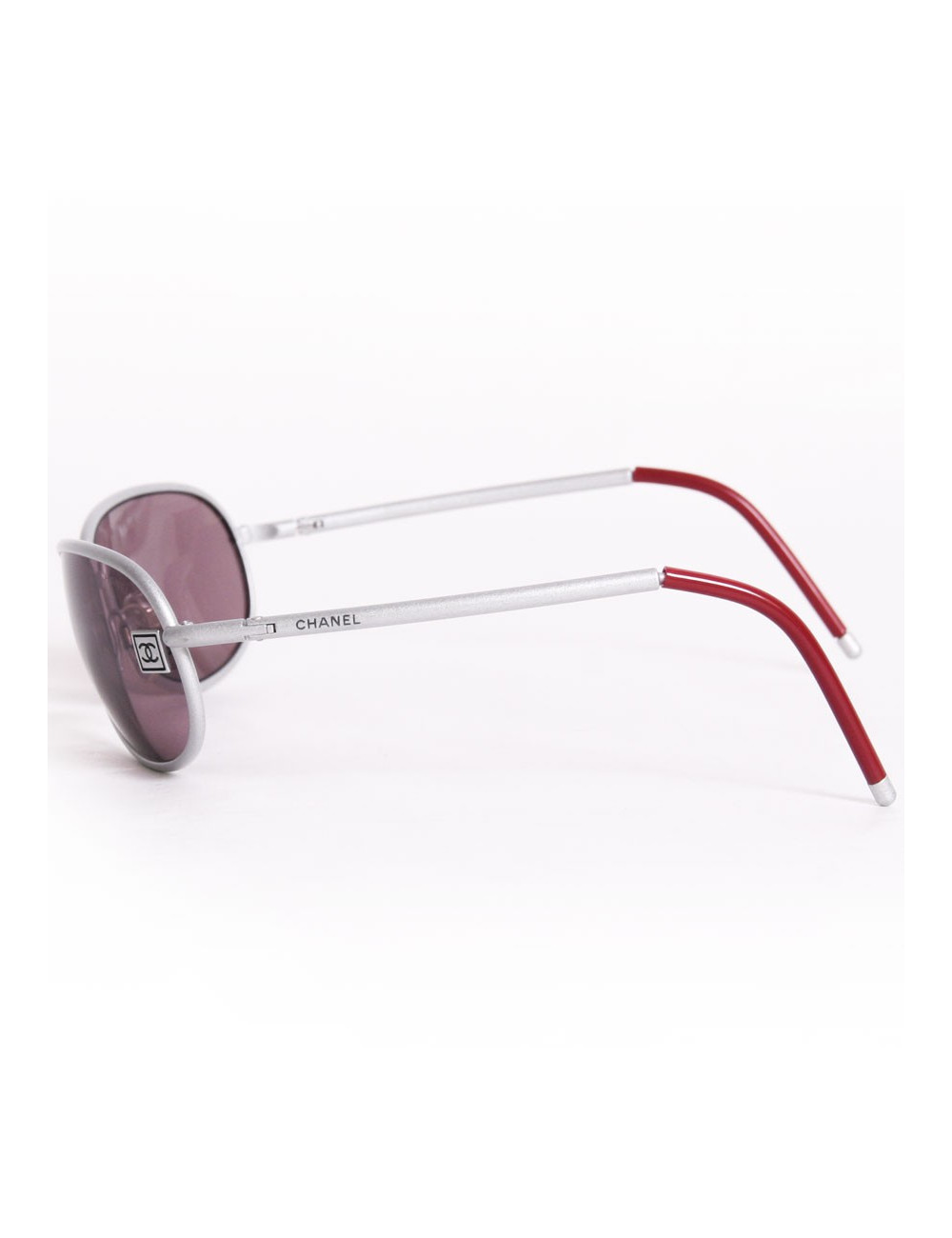 Lunettes de soleil CHANEL acier gris