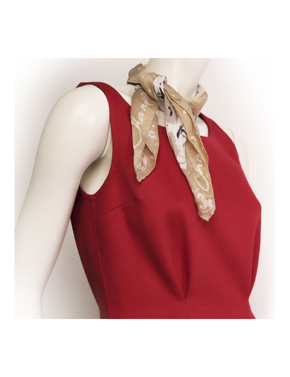 Small CHANEL silk scarf