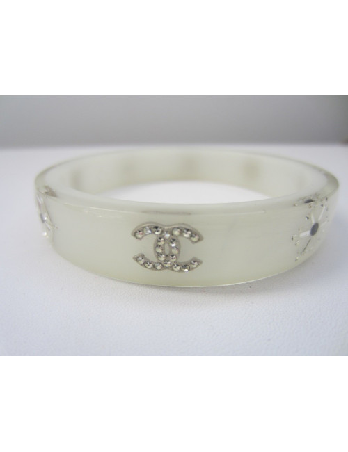 Plexyglass "Flakes" Chanel bracelet
