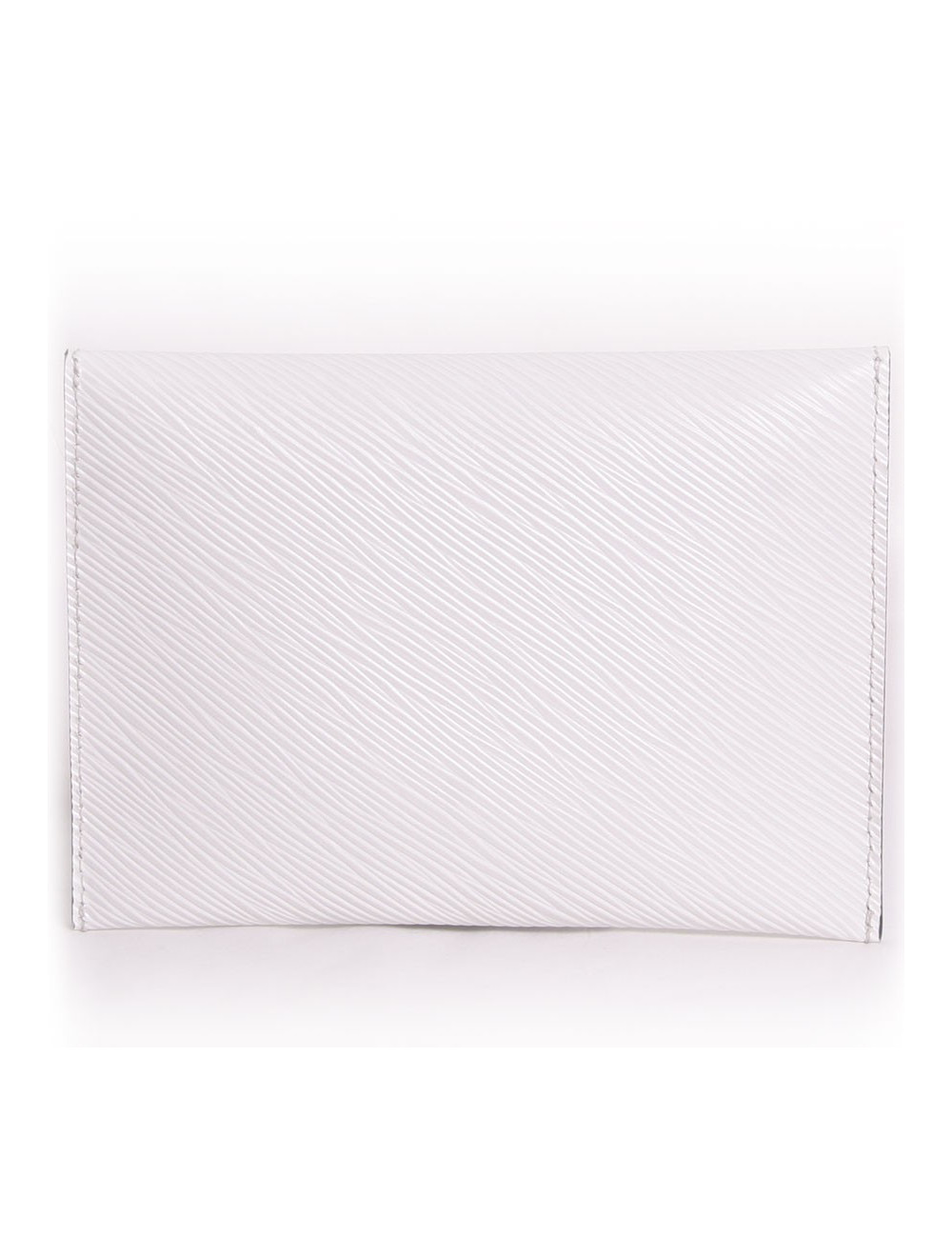 LOUIS VUITTON wallet white epi leather