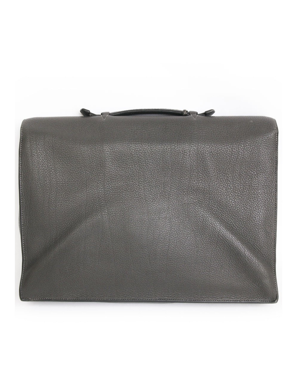 HERMES dispatches in taurillon clemence gray elephant backpack