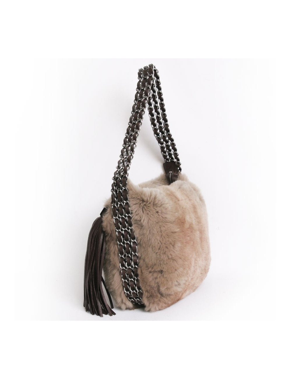 Sac CHANEL en fourrure