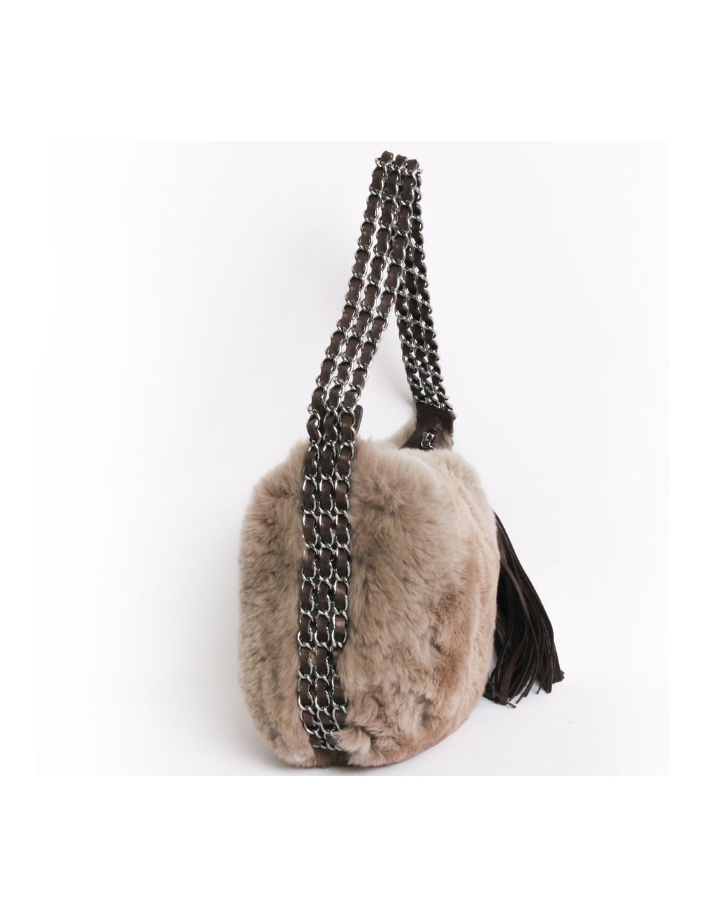 Sac CHANEL en fourrure