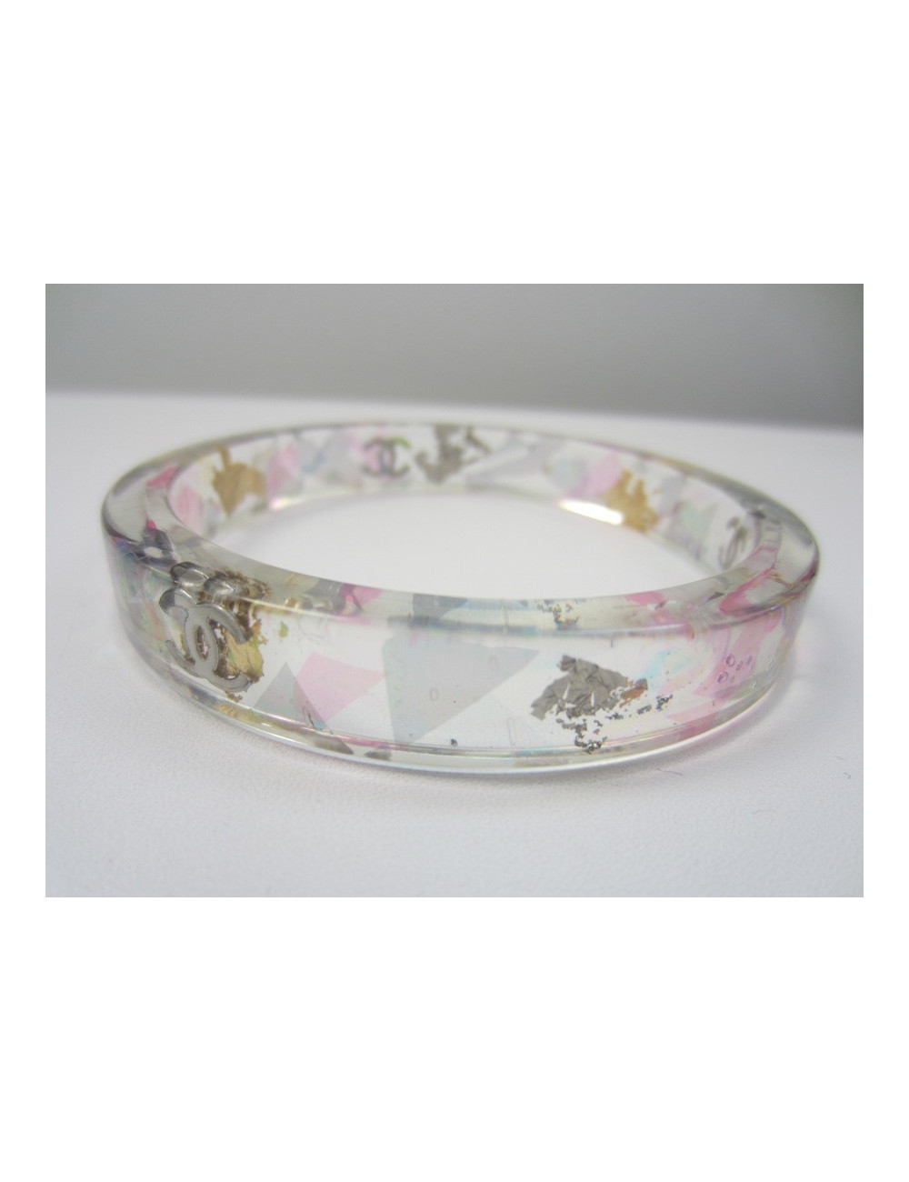 Transparent "Inlays" CHANEL bracelet