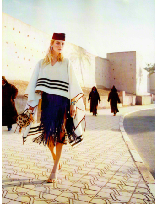 Manchette corail et turquoise MARGUERITE DE VALOIS cabochons pâte de verre et métal argenté