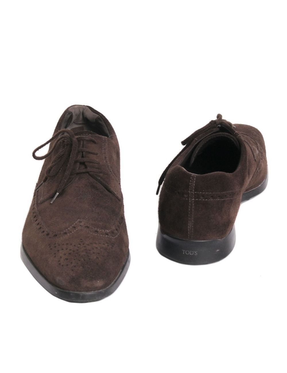 Mocassins TOD S t 9 en daim marron
