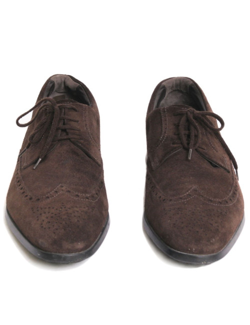Mocassins TOD S t 9 en daim marron
