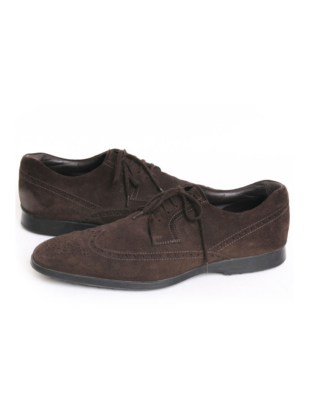 Mocassins TOD S t 9 en daim marron