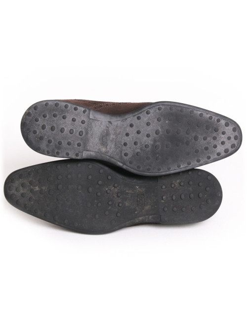 Mocassins TOD S t 9 en daim marron