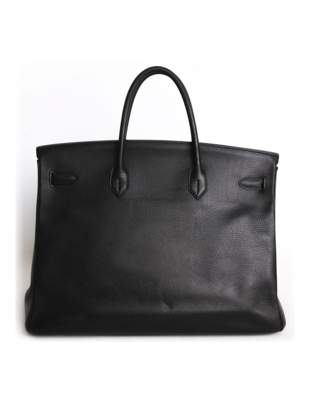 Birkin 40 HERMES cuir epsom noir