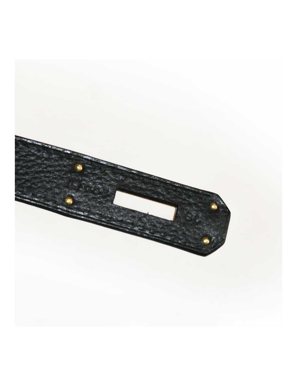 Birkin 40 HERMES cuir epsom noir