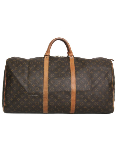 Pochette BURBERRY en toile enduite motif tartan