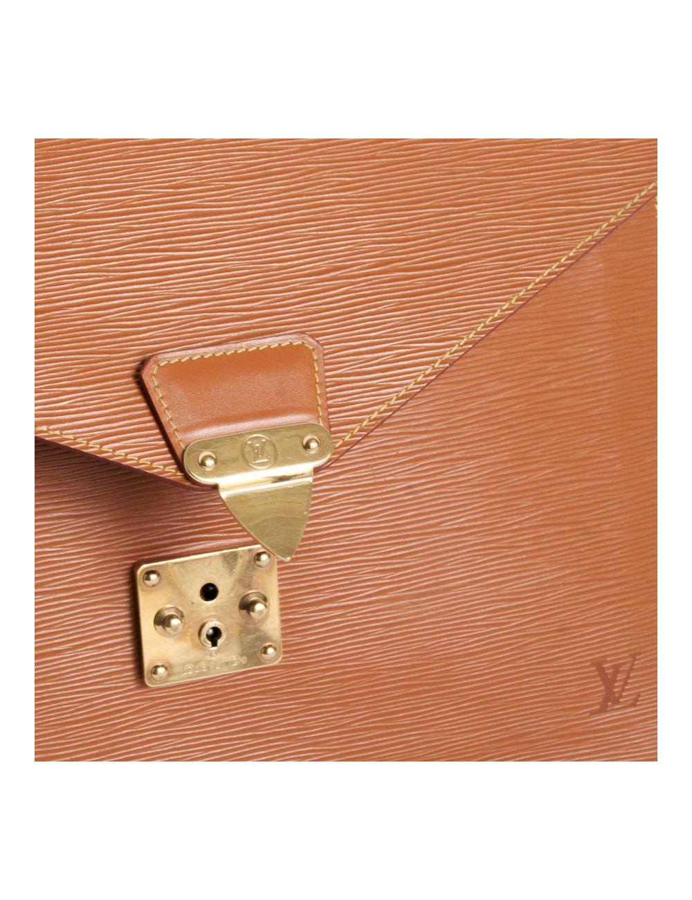 Carries documents bites SADDLER LOUIS VUITTON epi leather