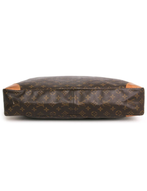 Sac  besace LOUIS VUITTON en toile  enduite monogram