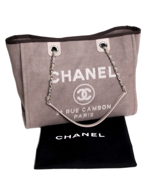 Bag "31 rue cambon" CHANEL khaki canvas