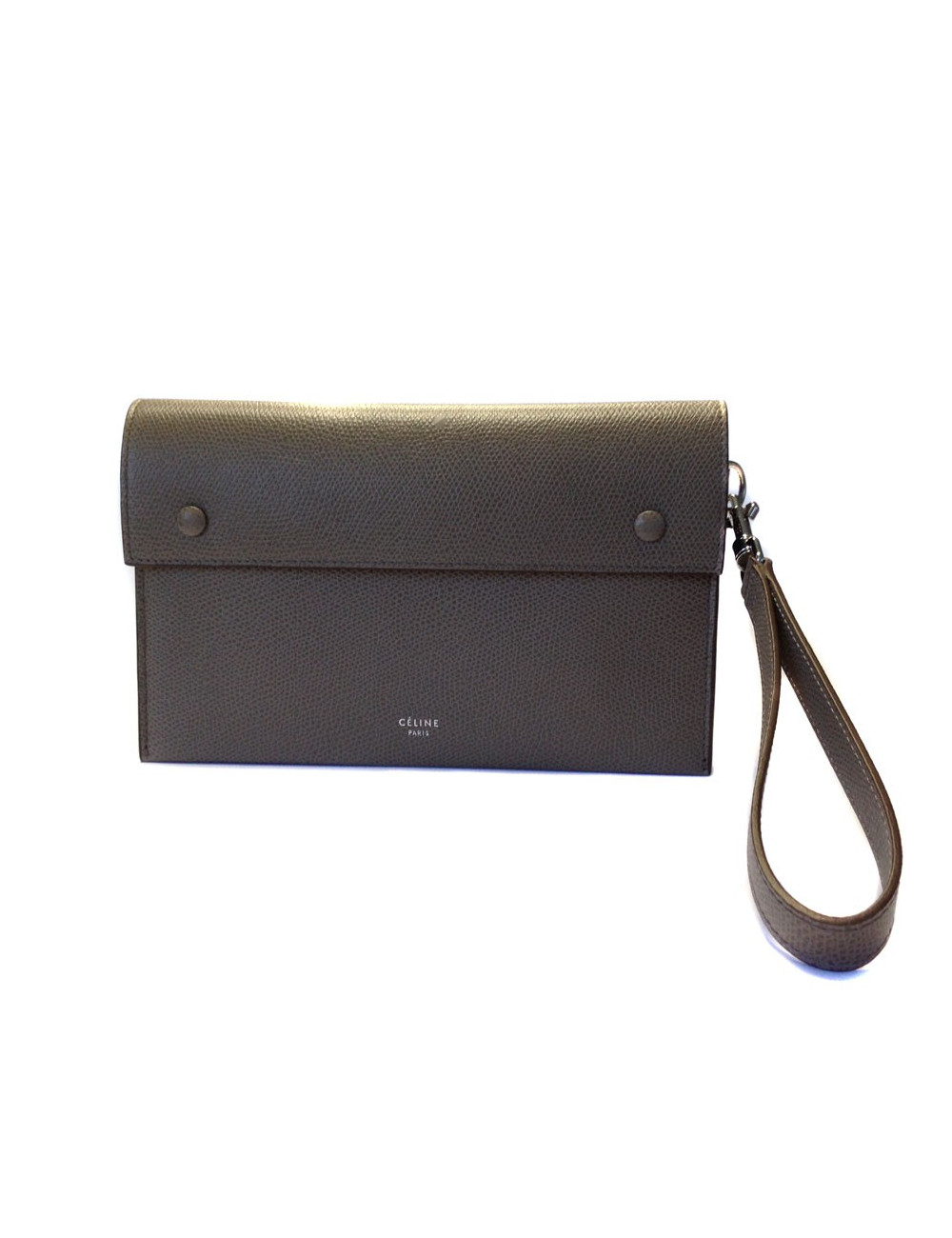 pochette "SCS" CELINE en cuir 