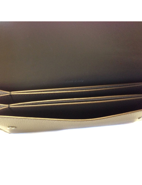 Cover CÉLINE grained leather taupe