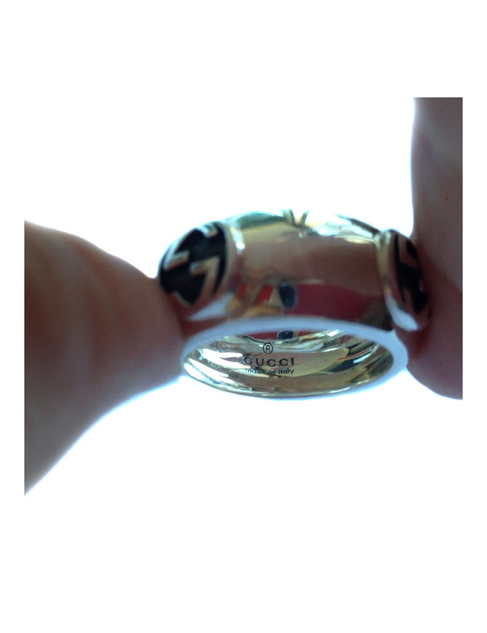 GUCCI ring size 56 Silver 925