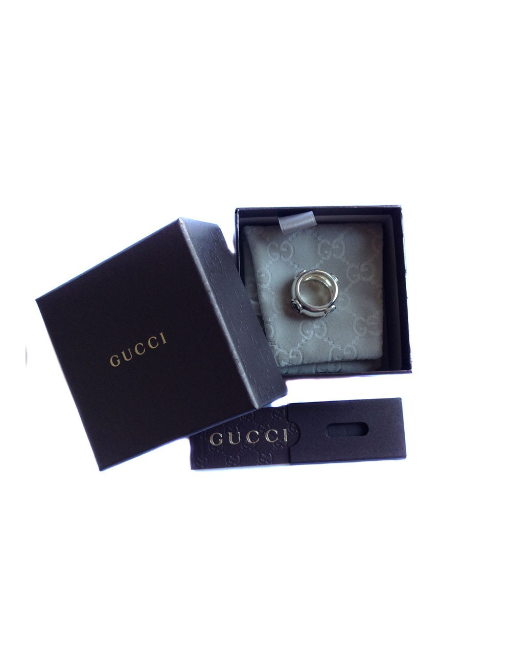 GUCCI ring size 56 Silver 925