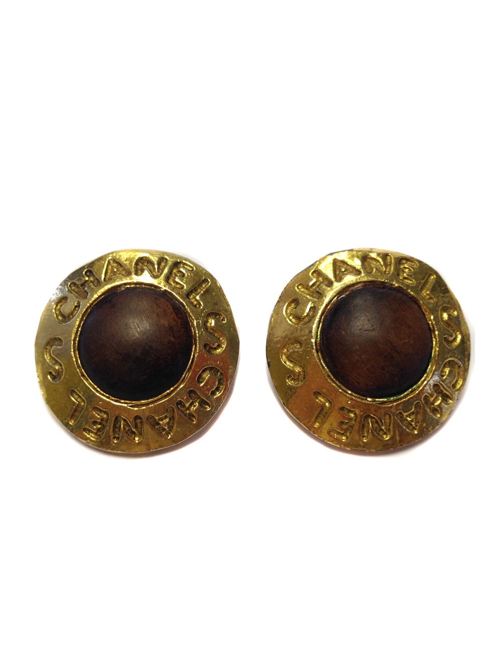 CHANEL Couture vintage ear clips