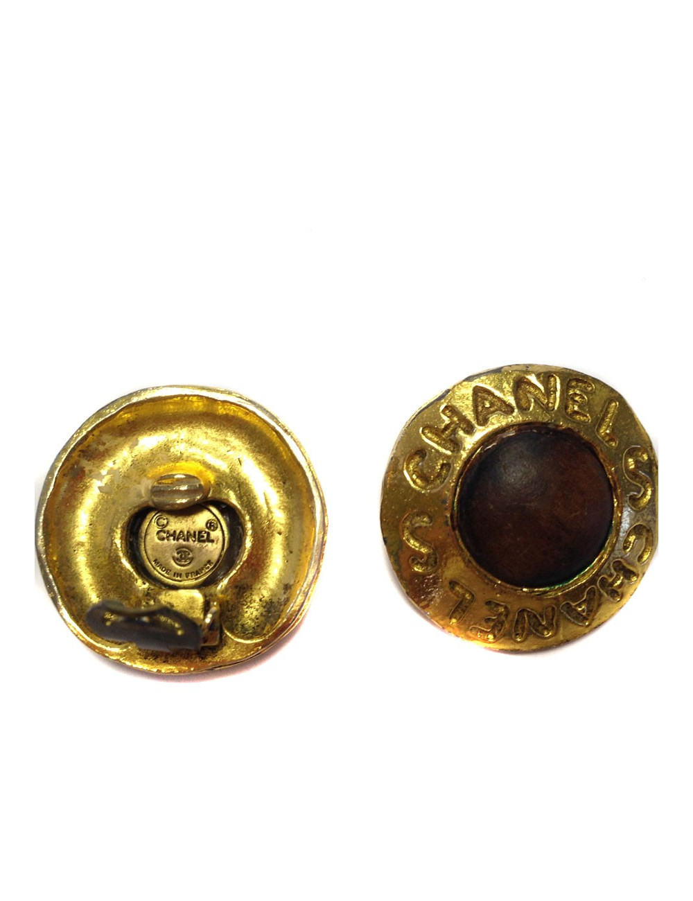 CHANEL Couture vintage ear clips