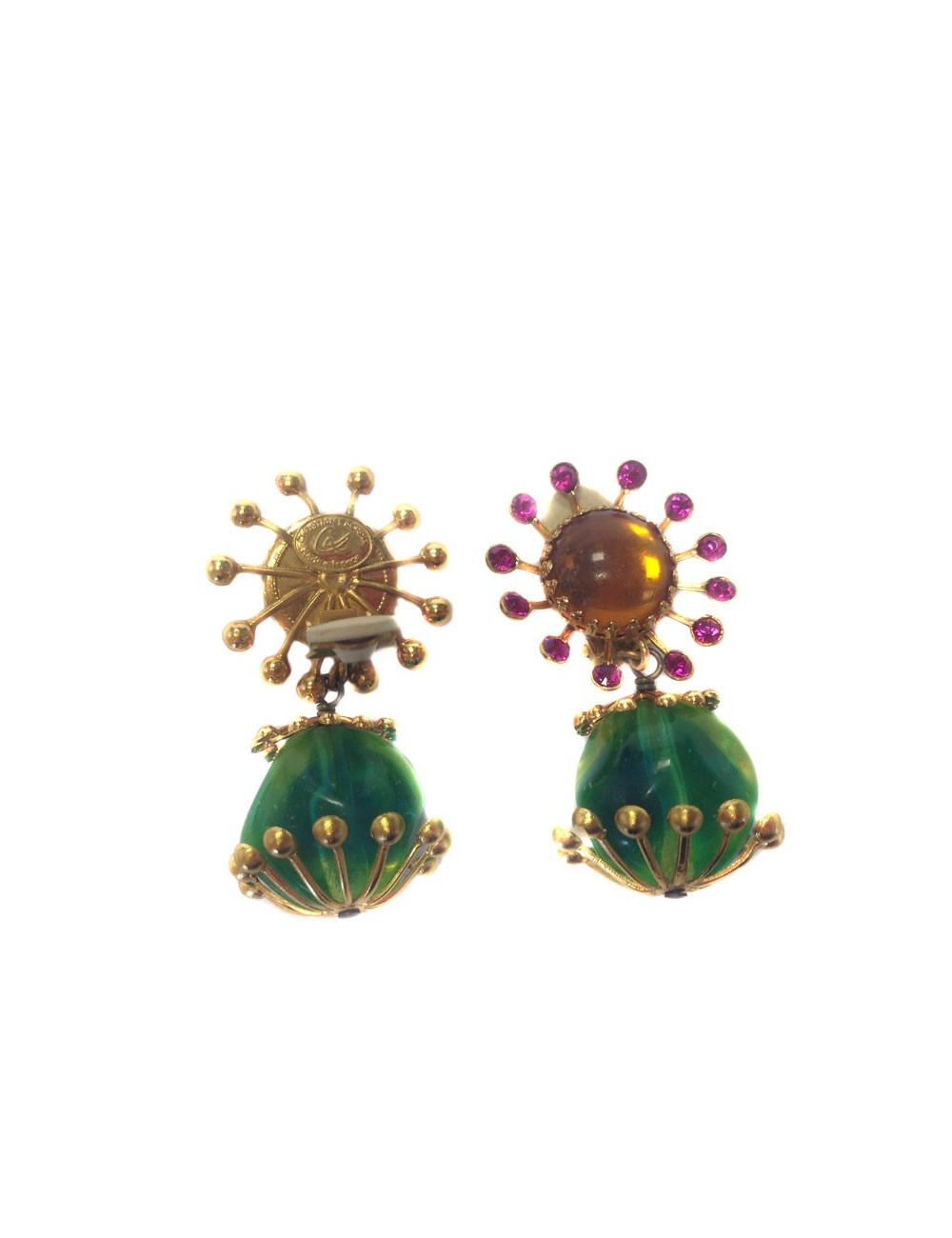 CHRISTIAN LACROIX Vintage ear clips