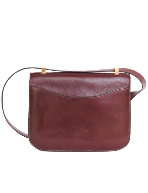 Red box: Vintage Leather HERMES Constance bag
