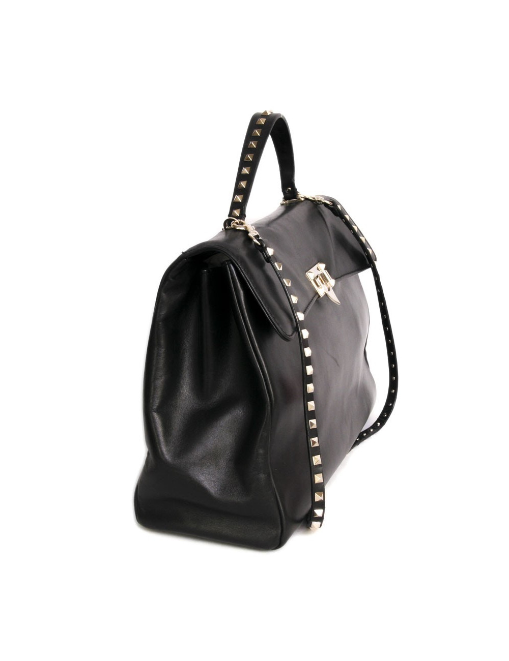 Sac VALENTINO en cuir d'agneau noir 