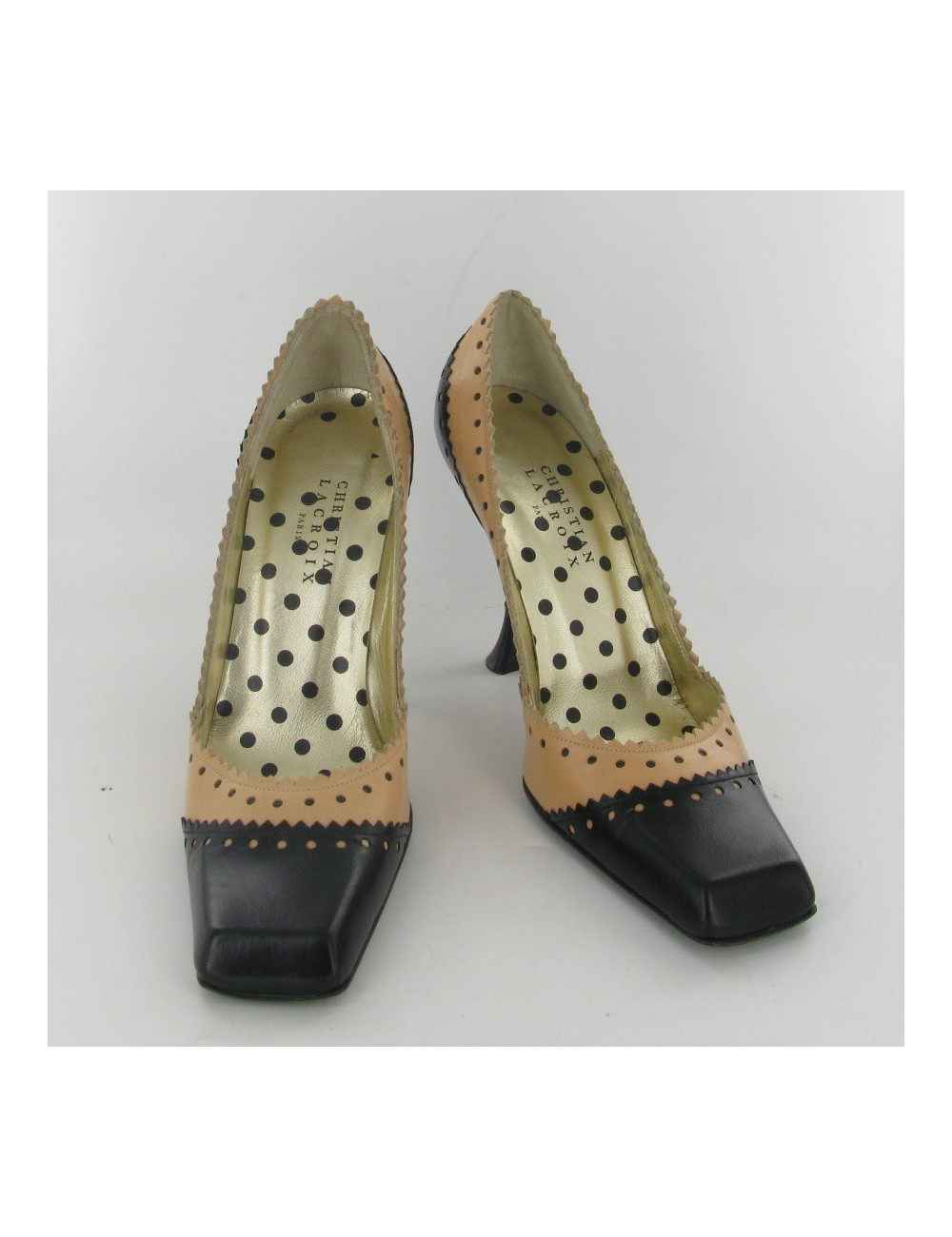 Two-tone pumps CHRISTIAN LACROIX