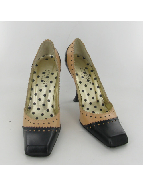 Two-tone pumps CHRISTIAN LACROIX
