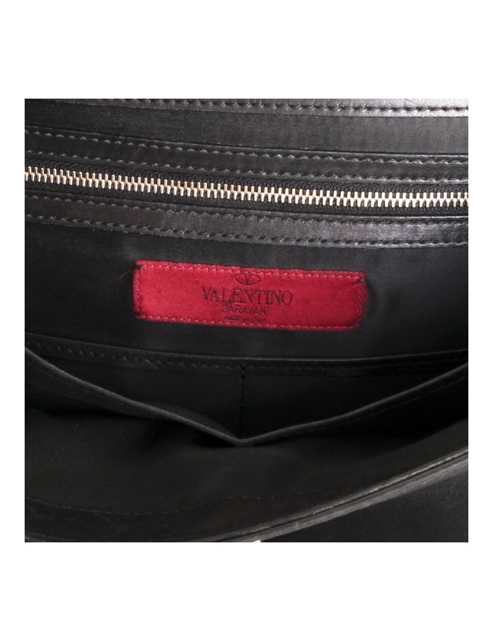 Sac VALENTINO en cuir d'agneau noir 