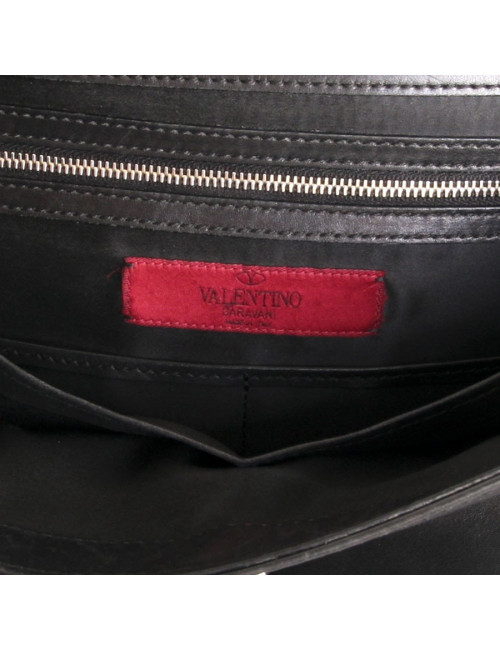 Sac VALENTINO en cuir d'agneau noir 