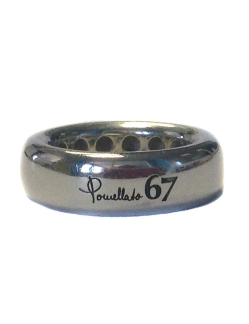bague POMELLATO 67 taille L en métal argenté 