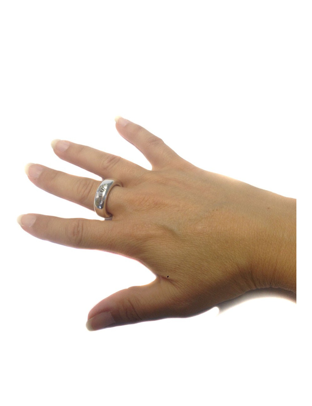 Bague "POMELLATO 67" taille 56 en argent 925