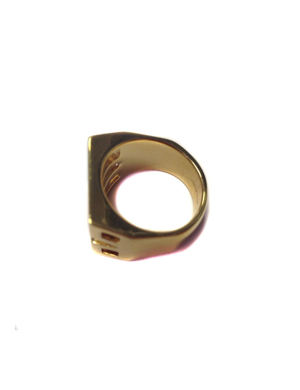 bague CHLOE taille M laiton doré