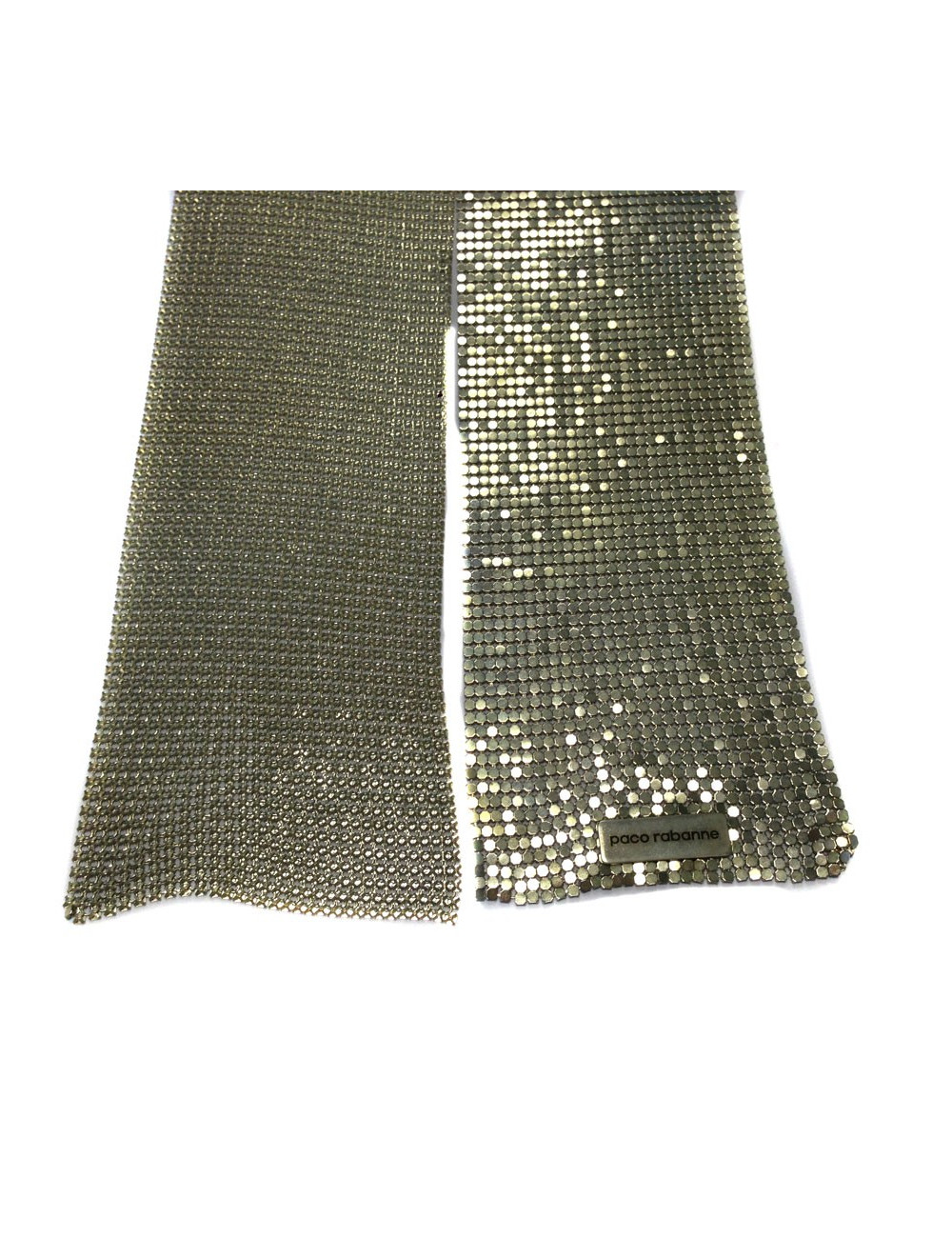 Tie PACO RABANNE chainmail mesh Vintage