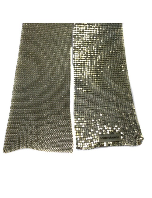 Tie PACO RABANNE chainmail mesh Vintage