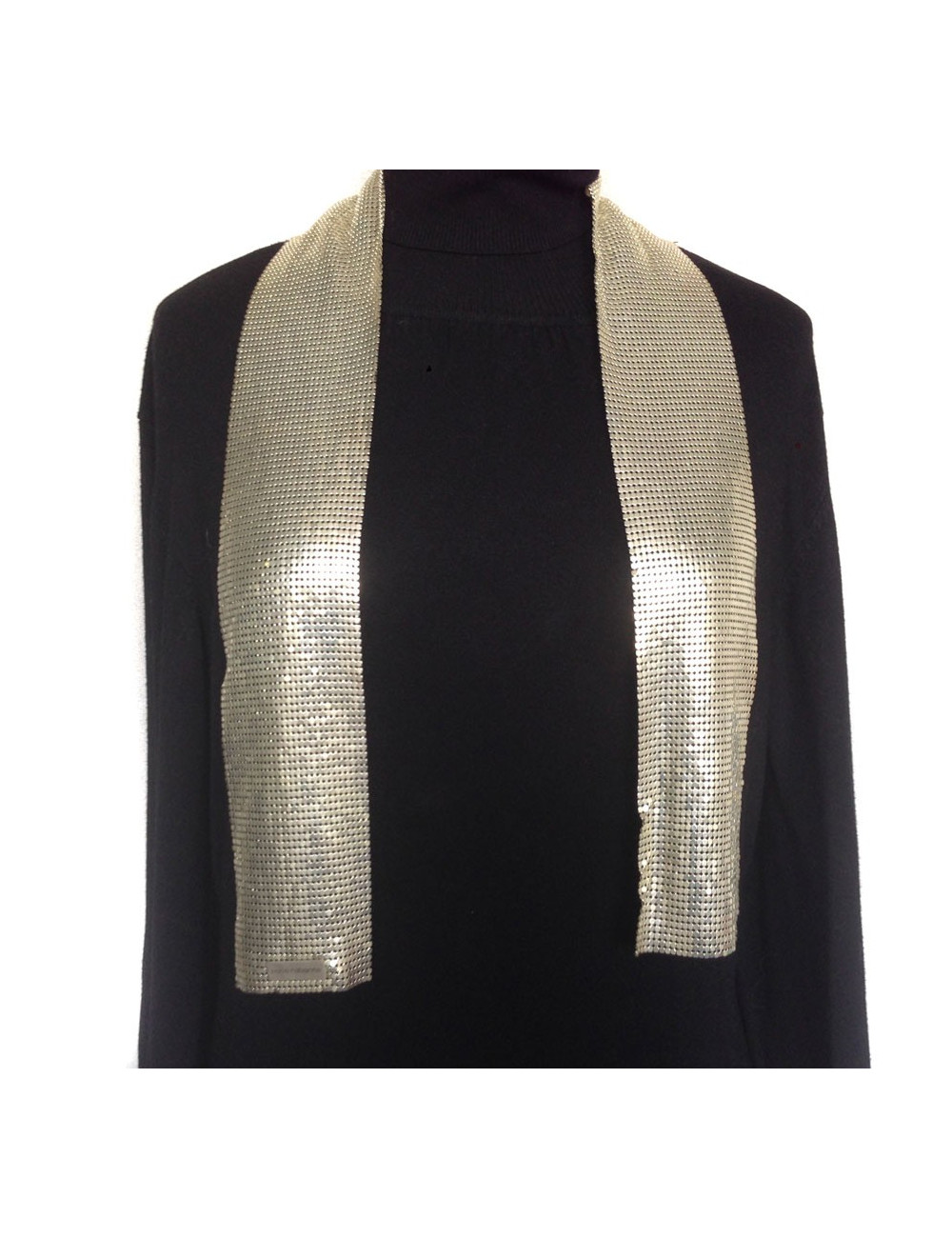 Tie PACO RABANNE chainmail mesh Vintage