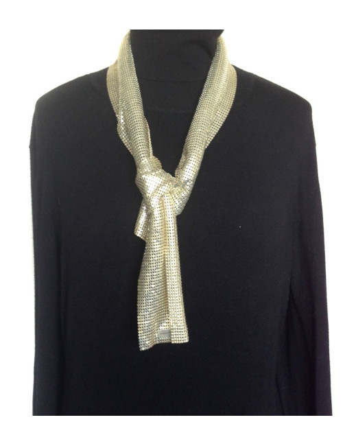 Tie PACO RABANNE chainmail mesh Vintage