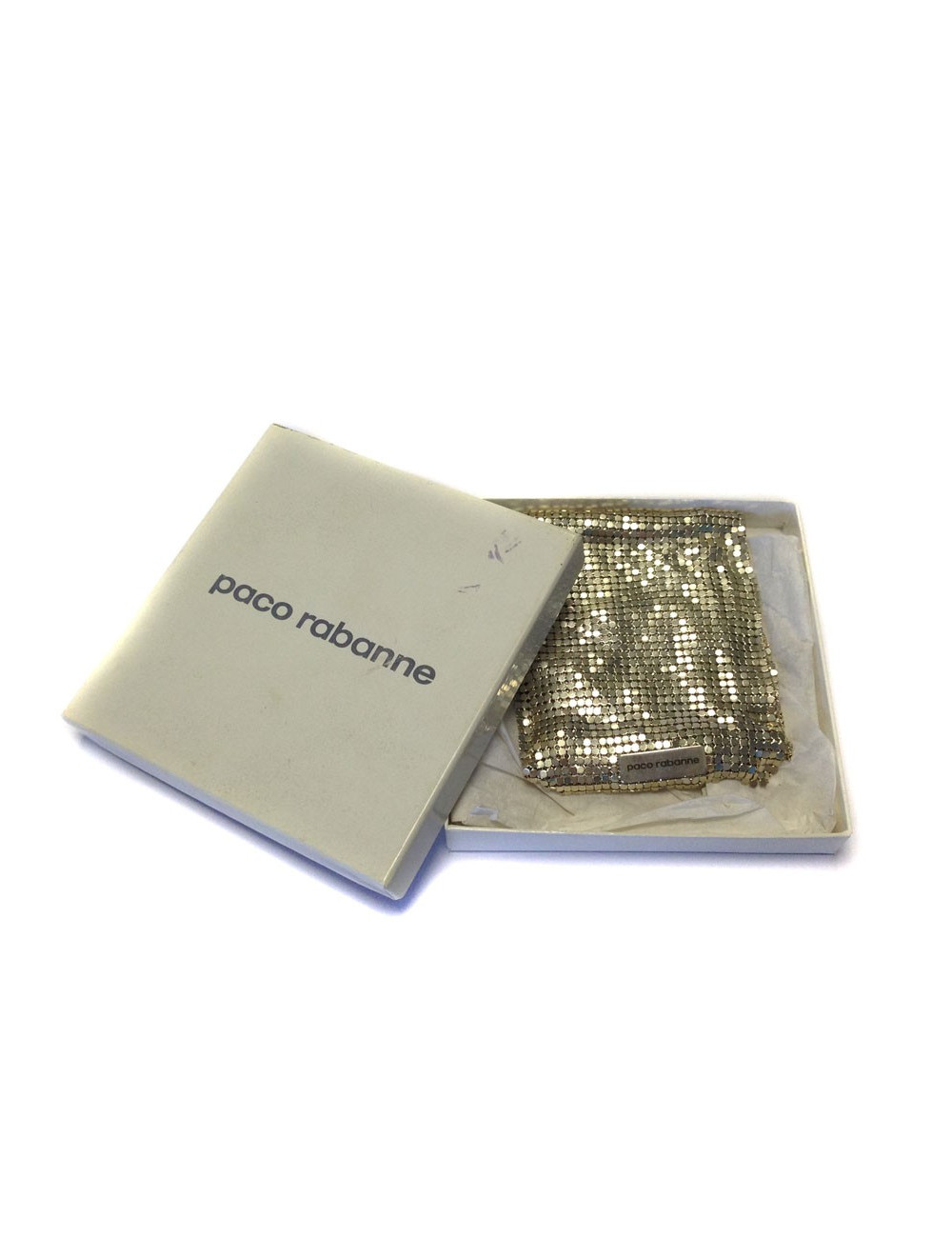 Tie PACO RABANNE chainmail mesh Vintage