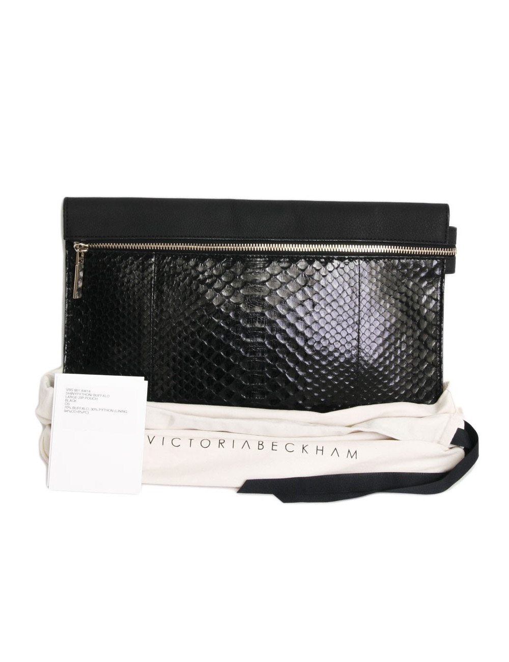 VICTORIA BECKHAM cover in leather of Buffalo and black python GM